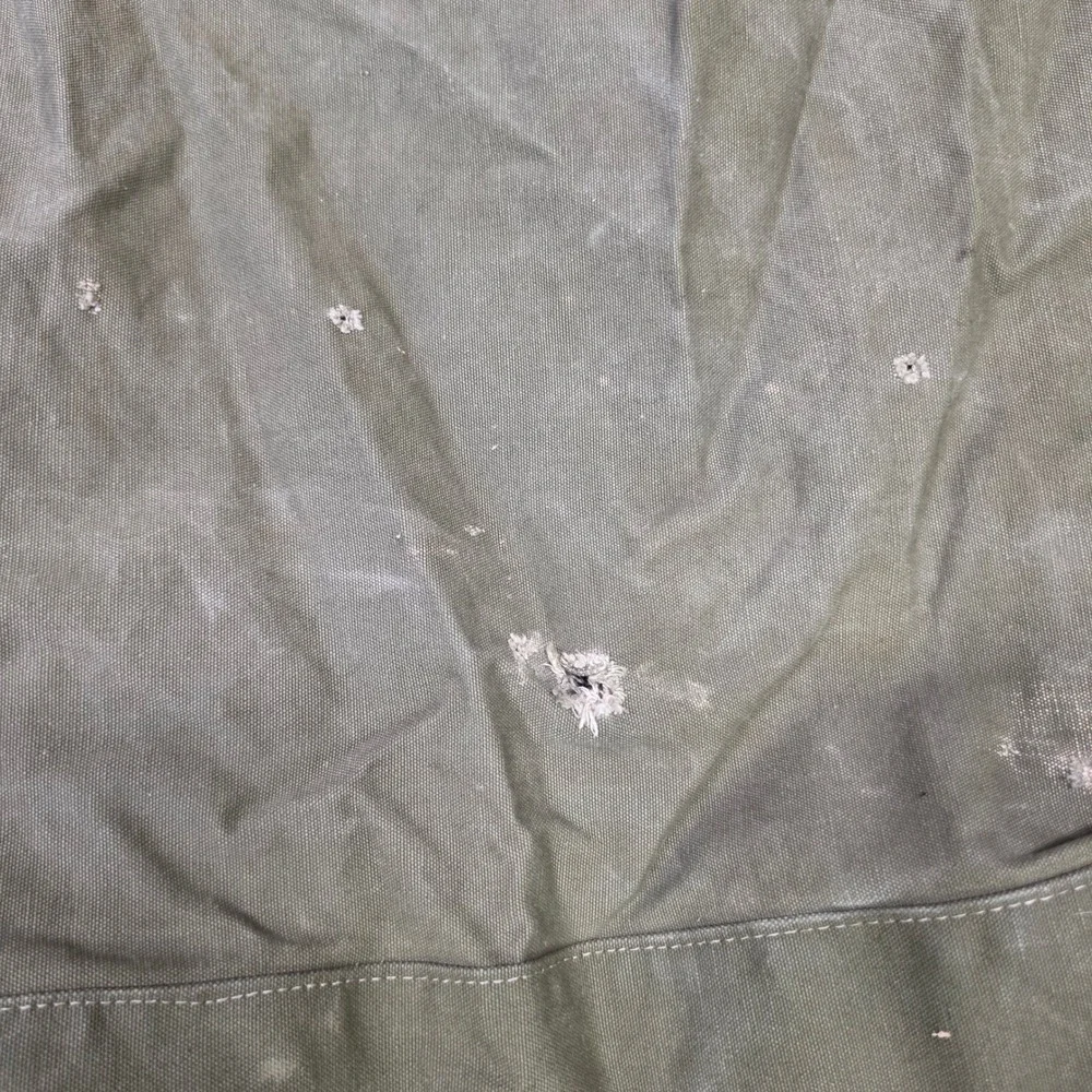 Military Surplus Duffle Bag Large Olive Green Fair Canvas Sea Bag Top Load 38in